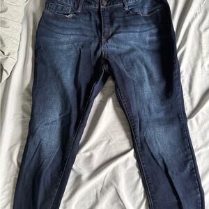 Time and Tru Dark Blue Skinny Jeans